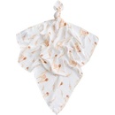 BocioLand Luxusná osuška plienka 120x120cm bambusová Plameniaky