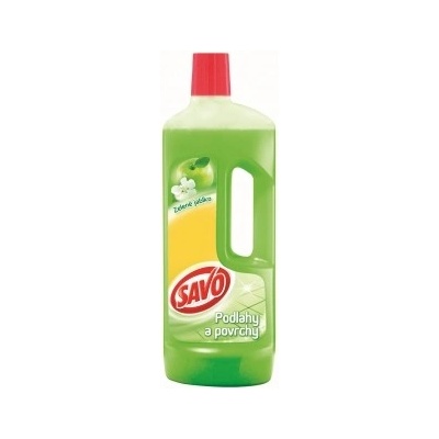 Savo podlahy a povrchy Zel. jablko 750 ml