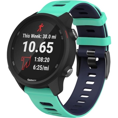 PROTEMIO Řemínek Garmin Venu 2 / Vivoactive 4 zelený-modrý 35157