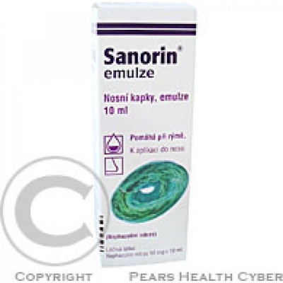 SANORIN EMULZE NAS 1MG/ML NAS GTT EML 1X10ML