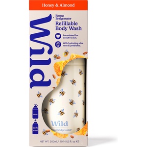 Wild Body Wash Bee Case Honey & Almond Душ гел, 300 ml, унисекс