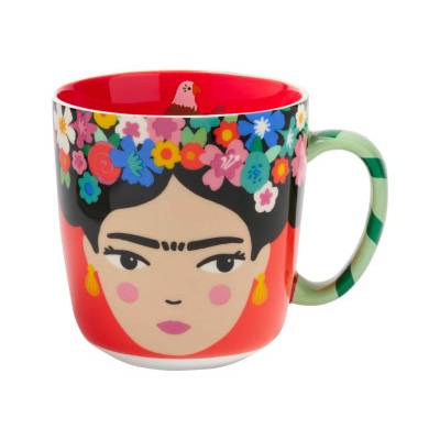 Fiesta del Sol Kaffeebecher Frida Kahlo, 350 ml | Groh Verlag