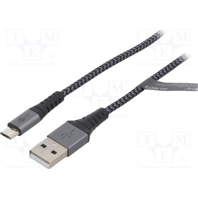 Goobay 49273 USB 2.0, USB A vidlice, USB B, micro vidlice, 0,5m