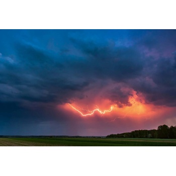 DIMEX ART s. r. o Флизелинов фототапет нощна буря 375 x 250 см