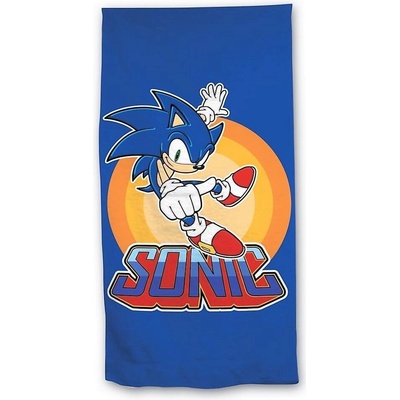 Arditex Spain Rychleschnoucí plážová osuška Ježek Sonic 70 x 140 cm
