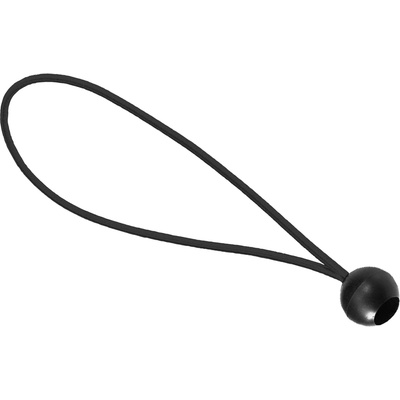 Náhradná gumička na fitness trampolínu AGA MR1130BLACK-rubber - čierna