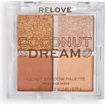 Revolution Beauty RELOVE By Revolution Pocket Size Eyeshadow Palette Coconut Dream Сенки палитра 2, 88gr