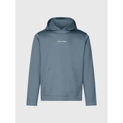 Calvin Klein Performances kapucí s potiskem 00GMS4W328 modrá