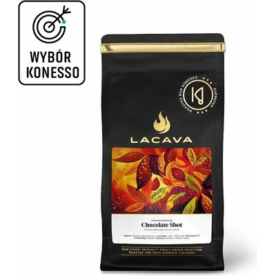 LaCava Konesso Exclusive Mexická Čokoládová Shot zrnková 250 g