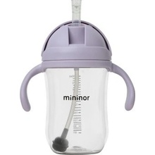 Mininor fľaša so slamkou Tritan 330 ml Lilac Flower