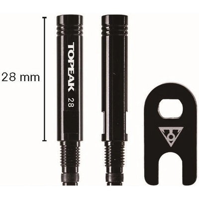 prodloužení ventilku Topeak Valve Extender 28 mm