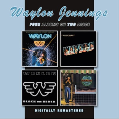 WAYLON JENNINGS - What Goes Around Comes Around Music Man Black On Black Waylon CD