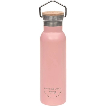 Image 1 of Lassig Метална бутилка Lassig - Adventure, 460 ml, розова (1210032707)
