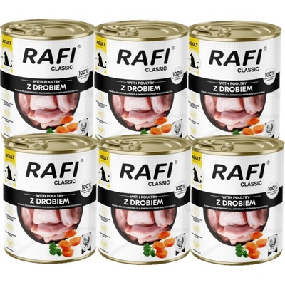 Dolina Noteci Rafi Classic s drůbeží 6 x 800 g
