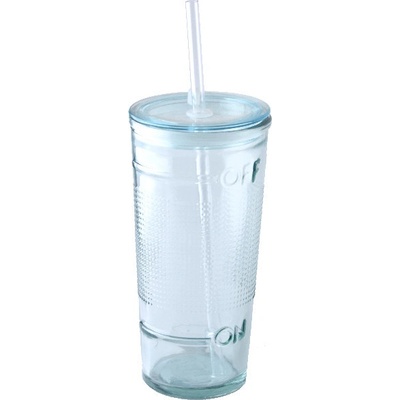 Ego Dekor Sklenice z recyklovaného skla OFF AND ON GLASS TO GO 500 ml