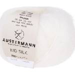 Austermann Kid Silk 98233-01 White Плетива прежда (98233-01)