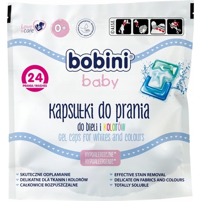 Bobini Color Baby prací kapsle 24 PD