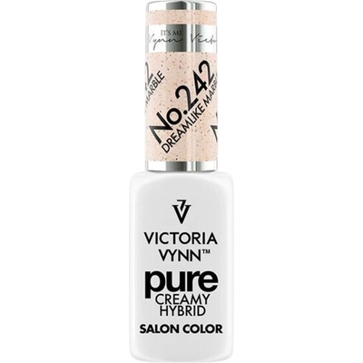 Hybridní lak Victoria Vynn 242 Dream Like Marble 8 ml hnědý béžový
