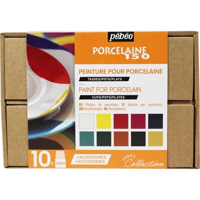 Pebeo Sada Porcelaine 150 10x45ml – Zboží Dáma