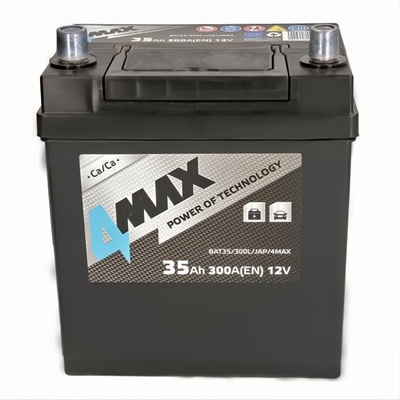 4MAX Ecoline 35Ah 300A left+ JIS