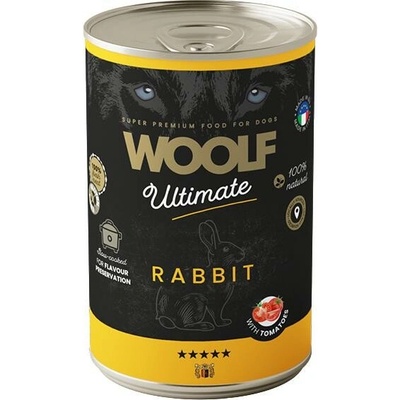 Woolf Ultimate Adult Rabbit with Tomato 400 g