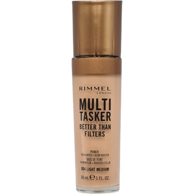 Rimmel Multi-Tasker Better Than Filters Primer, Highlighter + Glow Booster 30 ml make-up 004 Light-Medium