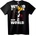 NOONEBRAND Тениска One Piece Нов Свят - L, Black
