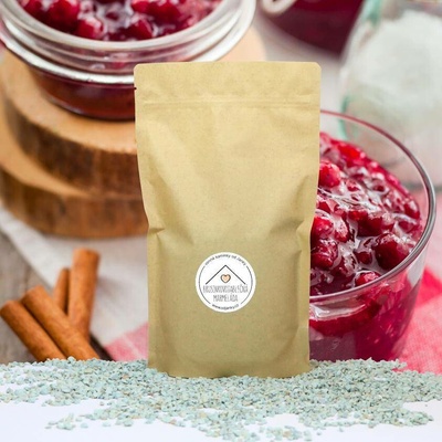 Od Janky vonné kamínky Brusinkovojablečná marmeláda 480 g v recyklovatelném plastovém sáčku