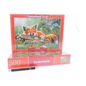 Castorland 500-piece puzzle B-53872 Foxy Dreams
