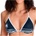Roxy Дамско бикини горнище Roxy Women's The Retro Essentials Tiki Tri Bikini top - Anthracite - размер XXL (150-6370-0116)