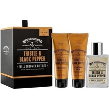 Scottish Fine Soaps Men’s Grooming EDT pre mužov 50 ml + sprchový gél 75 ml + balzam po holení 75 ml darčeková sada