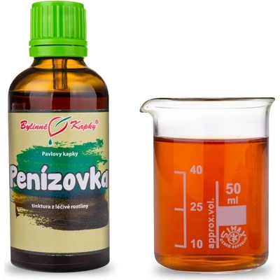 Bylinné kapky Penízovka tinktura 50 ml