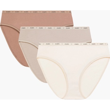 Atlantic Nohavičky 3CLP-010 3 pcs Béžová