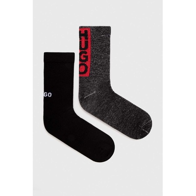 Hugo Чорапи hugo (2 броя) в черно 50514133 (50514133)