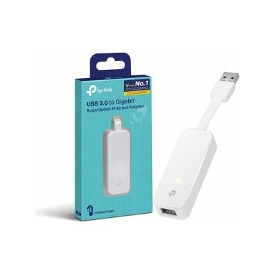TP-Link UE300 USB to Ethernet Adapter, USB 3.0 to RJ45 1000Mbps Ethernet LAN Network Adapter, Plug and Play in Windows 11/10, Mac OS and Linux OS, Foldable and Portable Design, 1 Pack