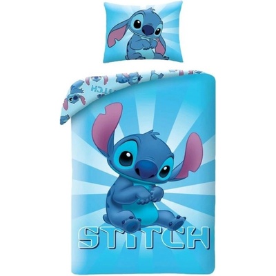 Halantex Детски спален комплект Halantex - Lilo & Stitch, Blue (LS3595BL)