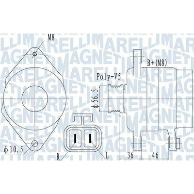generátor MAGNETI MARELLI MQA2128