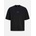 JACK & JONES Риза с къс ръкав Jack and Jones Men's Print Back Short Sleeve Crew Sweatshirt - Black