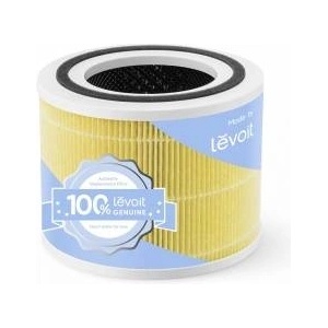 Levoit Core 300 and Core 300S replacement filter against odors from pets and kitchen, HEPA filter, highly efficient activated carbon filter and pre-filter, for pet owners, smokers, allergy sufferers