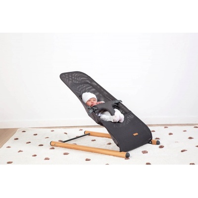Childhome houpací lehátko Evolux Natural Anthracite