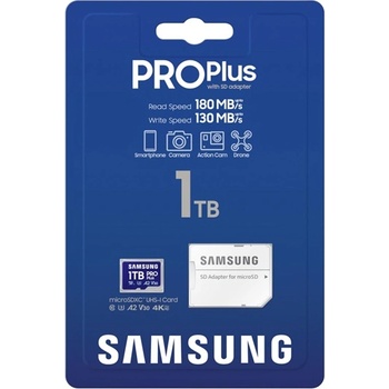 Samsung microSDXC 1TB Pro Plus (MB-MD1T0SA/EU)