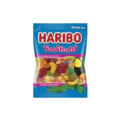 HARIBO Желирани бонбони Haribo Tropifrutti с плодови вкусове 175гр