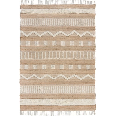 Flair Rugs Ръчно изработен килим със смес от юта в естествен цвят 200x290 cm Medina - Flair Rugs (503119373105)