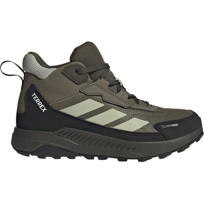 adidas Terrex Детски туристически обувки adidas Terrex Kid's Anylander Mid ClimaProof Walking boots - Olive Strata / Halo Green / Shadow Olive - размер 36 (EU) (702-5785-0412)