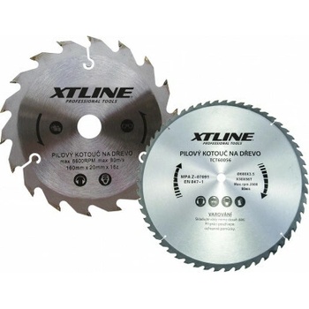 XTline TCT17040BD Pílový kotúč 170 x 20 mm 40zubov