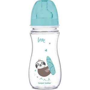 Canpol babies Антиколик шише Canpol - Exotic Animals, 300 ml, синьо (35/222_blu) - ozone