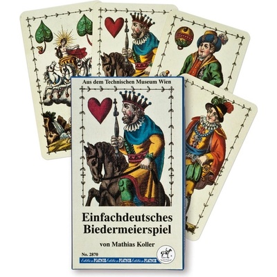 Piatnik Einfachdeutsche Bidermeierspiel