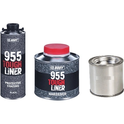 HB BODY 955 - Izolačná 2K polyuretánová hmota RAL 9007 - šedý hliník 900ml