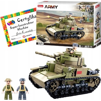 Sluban B0711 Střední italský tank 2v1