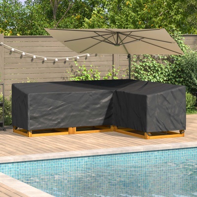 vidaXL Покривало за мебели 260 x 210 x 80 cm 210D оксфордска тъкан (4105681)